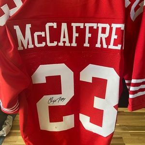 Christian mccaffree signed jersey